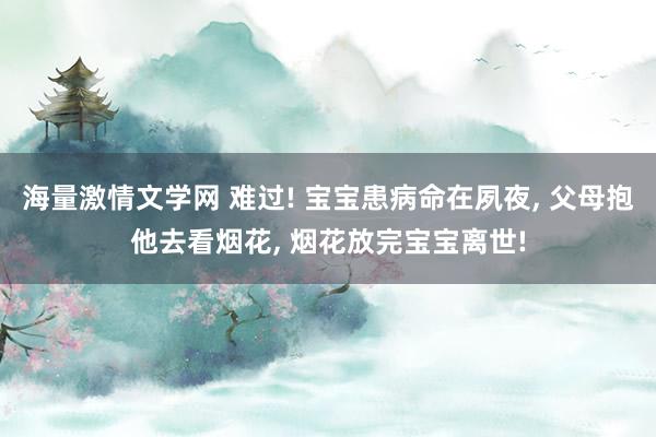 海量激情文学网 难过! 宝宝患病命在夙夜， 父母抱他去看烟花， 烟花放完宝宝离世!