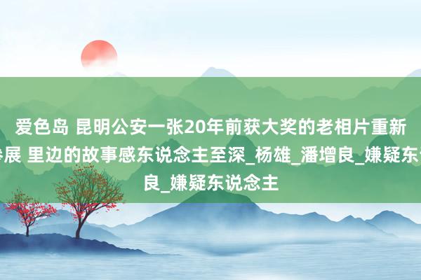 爱色岛 昆明公安一张20年前获大奖的老相片重新装裱参展 里边的故事感东说念主至深_杨雄_潘增良_嫌疑东说念主