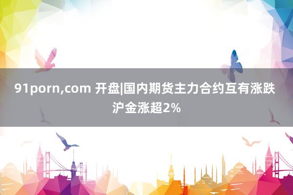 91porn，com 开盘|国内期货主力合约互有涨跌 沪金涨超2%